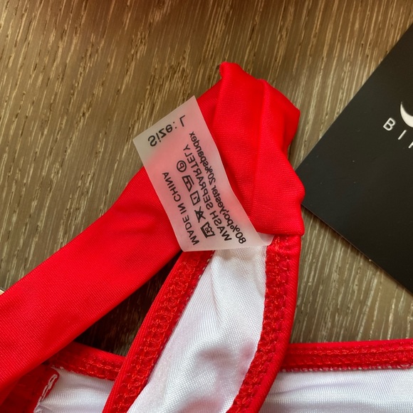 Bikinx embellished red string bikini - Picture 9 of 11